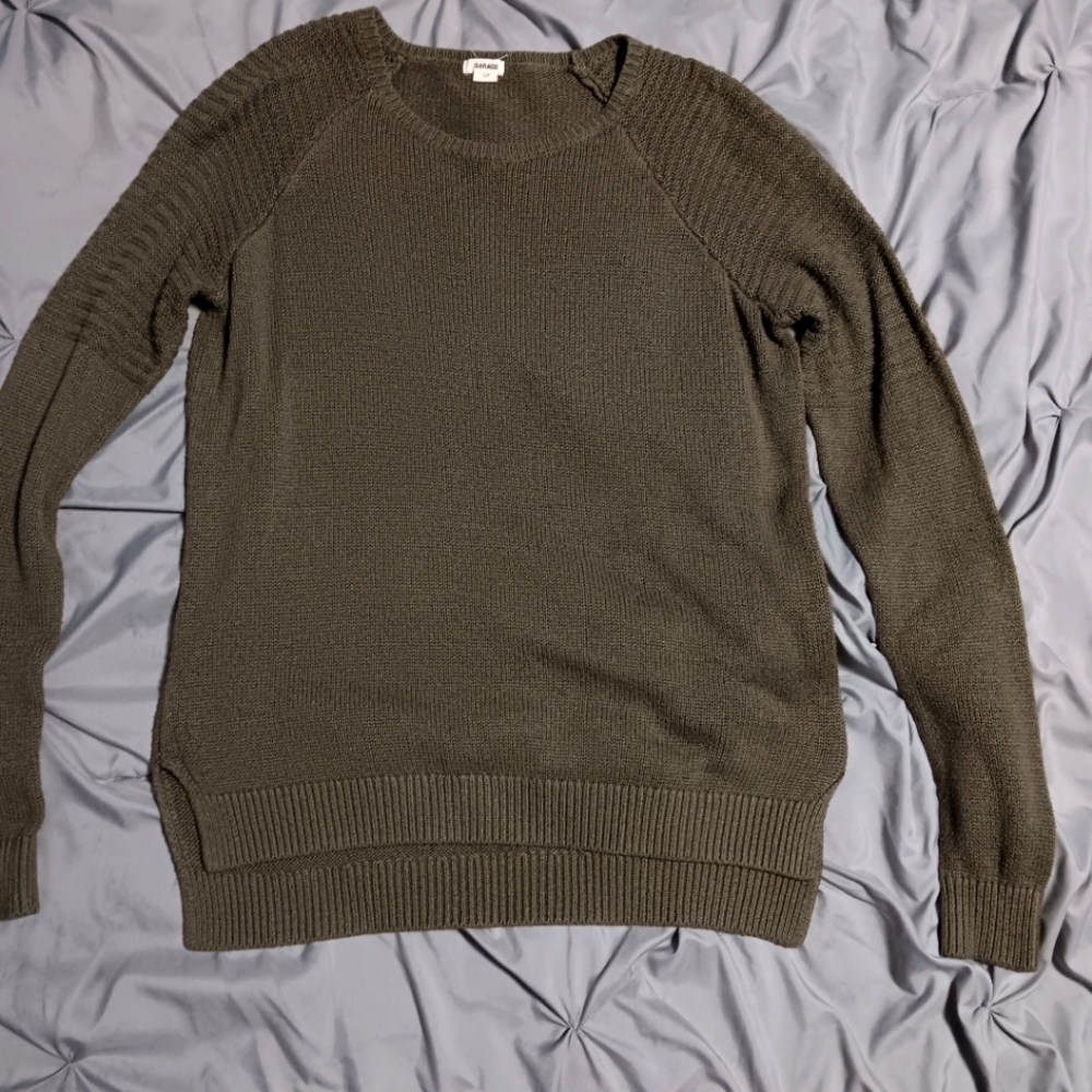 Garage long sleeve knit sweater